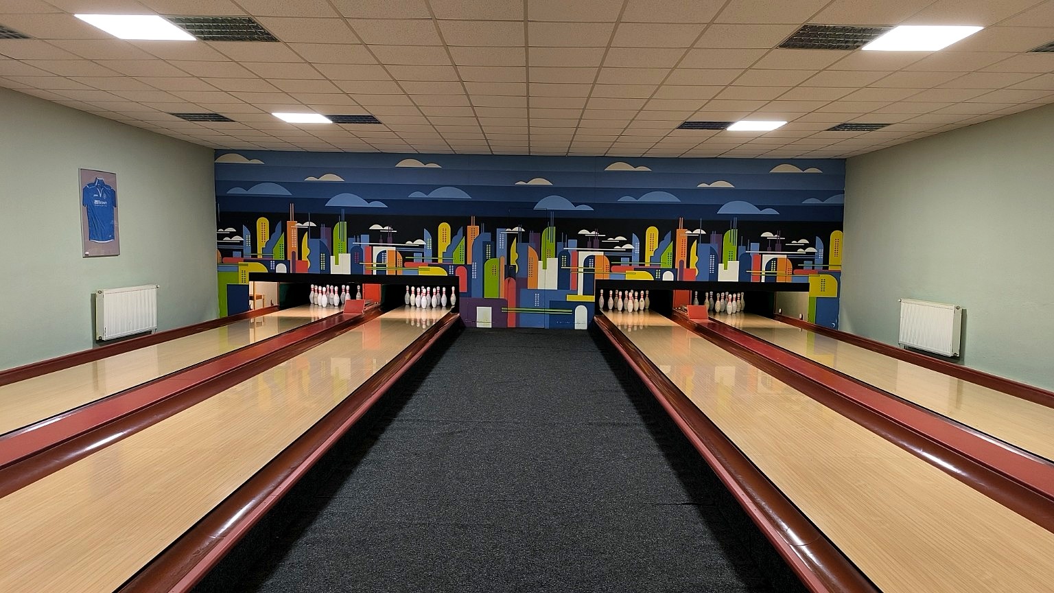 Skutočné bowlingové dráhy Bowling Partizánske